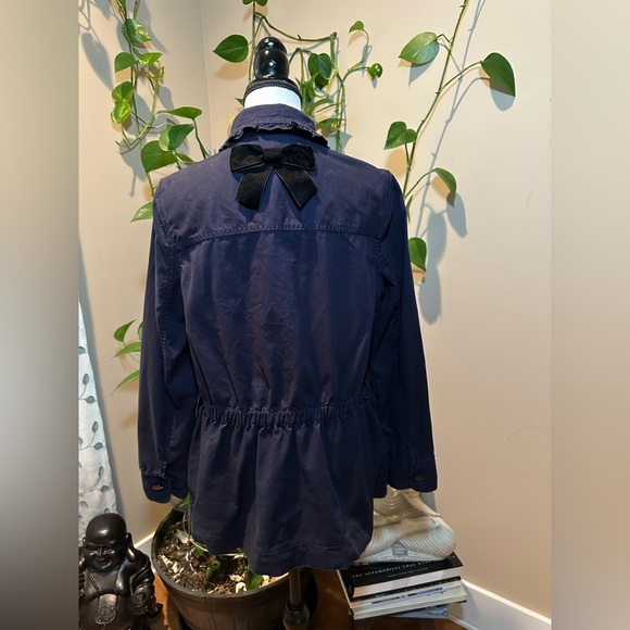Kate Spade Dark Blue Utility Jacket - Picture 3 of 16
